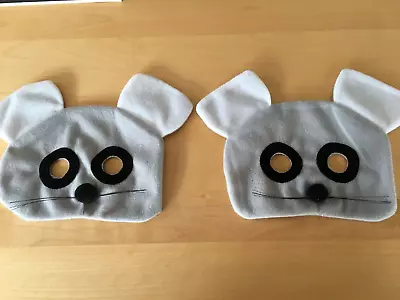 Lot Of 2:  Handmade Homemade MICE Mask For Your Child's Creative Play! • $9.95