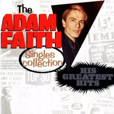 Adam Faith Singles Collection - Indent CD 2UVG The Cheap Fast Free Post The • £3.49