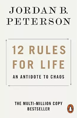 12 Rules For Life: An Antidote To Chaos By Jordan B. Peterson PAPERBACK 2019 ENG • $29.22