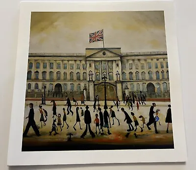Buckingham Palace Giclée Print In The Style Of LS Lowry. AI Image. Ltd Edition • $8.70