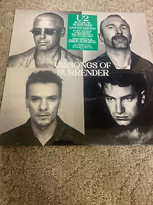 U2 Songs Of Surrender Spotify Limited Edition Transparent Green Vinyl Sealed USA • $31.99