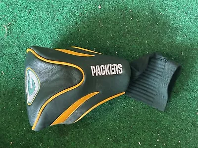 GOLF GREEN BAY PACKERS DRIVER HEADCOVER - NFL Head Cover GREAT • $12.95