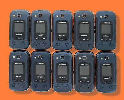 Lot Of 10 Samsung Convoy 4 SM-B690V Flip Blue (CDMA) • $99.99