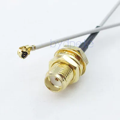 IPX IPEX U.FL To SMA Jack Female Cable Kable Plug For Antenna WiFi Router 50ohm • $2.10