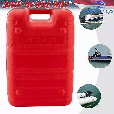 6 Gallon Portable Marine Plastic Outboard Gas Tank External Boat Fuel Tank 24L • $54.16