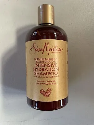Shea Moisture Manuka Honey And Mafura Oil Intensive Hydration Shampoo 13 0Z  • £9