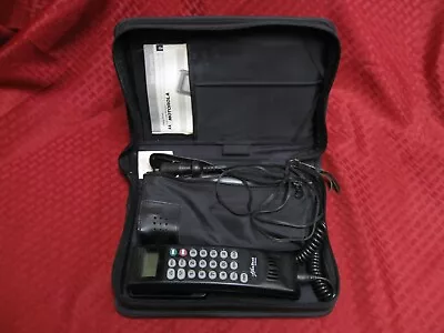 Vintage Motorola Cellular One Car Phone SCN2555A W/ Bag & Manual  DC Cord • $34.99