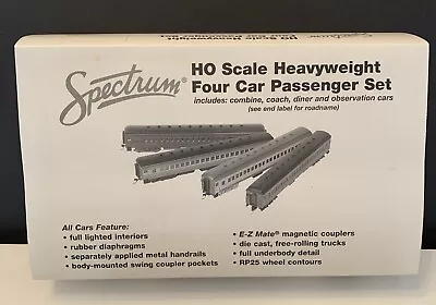 Spectrum Santa Fe HO Scale Heavyweight Four Car Passenger Set • $150