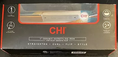 New CHI Teal Tropics 1   Ceramic Hairstyling Flat Iron Straightener • $33