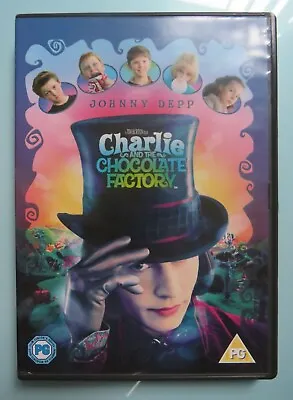 Charlie And The Chocolate Factory DVD Johnny Depp PAL 2 Free Postage  • £3.25