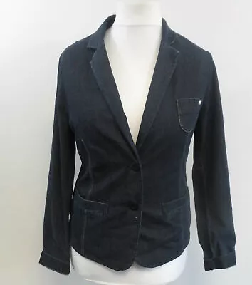 Mat De Misaine 'Venet' Denim Jacket Indigo Size Fr 40 UK 12 Rrp £125 DH192 GG 03 • $47.73