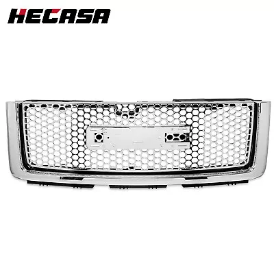 $99 • Buy Fits 07-13 GMC Sierra 1500 Denali Front Upper Hood Grill Grille New Body Style