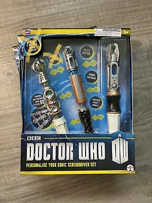 DR WHO Personalize Your Sonic Screwdriver Set Open Box No Light And Sound Tube • $14.99