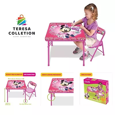 Minnie Mouse Table Blossoms & Bows Jr. Activity Set With 1 Chair • $55.99