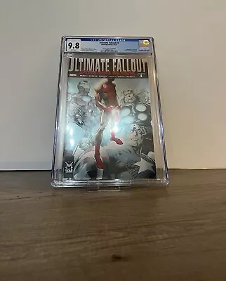 Ultimate Fallout #4 (2020). CGC 9.8. La Mole Foil Cover. Ltd 1000. Miles Morales • £250