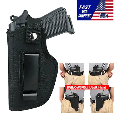 Gun Holster Tactical Concealed Left/Right Hand IWB OWB Belt Weapon Carry Pistol • $6.99