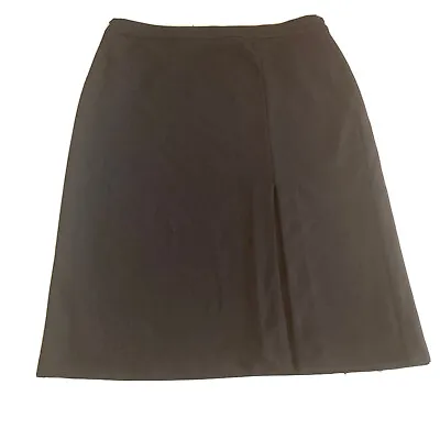 $30.36 • Buy Forever New Black Skirt Lined Size 14 Business Corporate Lovely Thick Fabric