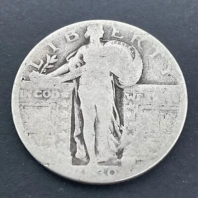 1930-P 25C Silver Standing Liberty Quarter Dollar • $4.50