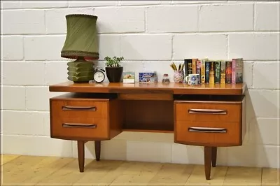 Vintage Desk TeakG Plan Fresco Mid Century Danish Design   DELIVERY • £495