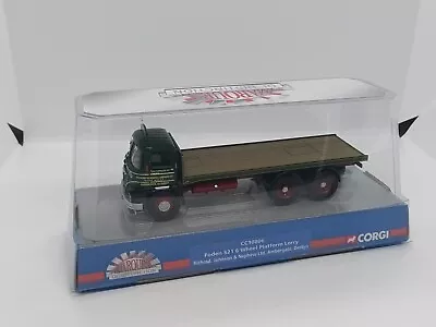 £30 • Buy Corgi Cc10806 Foden S21 6 Wheel Platform Lorry Richard Johnson & Nephew