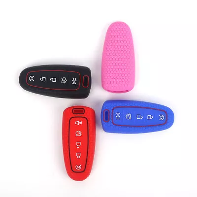 Remote Key Fob Cover Case Silicone For 2011-2019 Ford Edge Explorer Escape Focus • $6.26