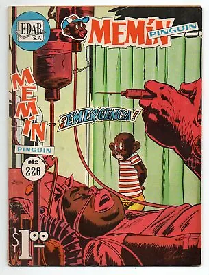 MEMIN PINGUIN #226 Emergencia EDAR Mexican Comic 1968 • $8