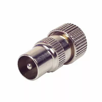 £2.27 • Buy TV Aerial Coax Coaxial Plug UHF Freeview Easy To Fit  Pack Of 2 