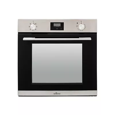 Willow WOF60DSS 60cm 68L Fan Assisted Oven With 7 Oven Functions  - Inox • £199