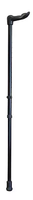 Aidapt Black Palm Grip Ergonomic Height Adjustable Walking Stick - Right Or Left • £13.95