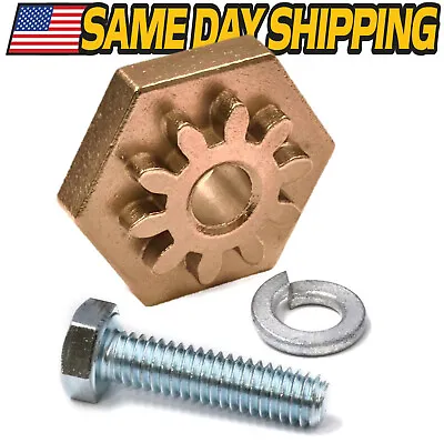 Mower Deck Adjustment Gear Fits MTD 917-04074 717-04074 717-1553 W/Bolt & Washer • $10.02