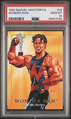 1992 Marvel Masterpieces #93 Wonder Man PSA 10 • $90