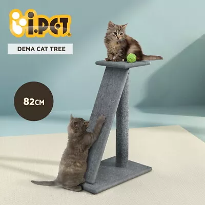 I.Pet Cat Tree Scratching Post Tower Scratcher 82cm Condo Trees House Climb • $36.95