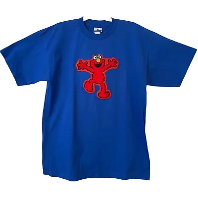 Fuzzy Elmo Vintage T Shirt Blue Size XL NEW With Tags NOS Sesame Street • $55