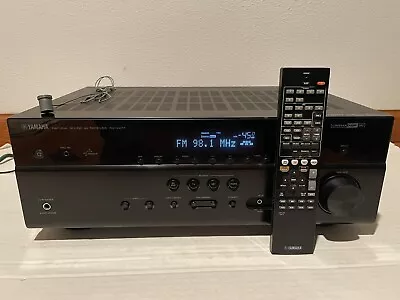 Yamaha RX-V477 5.1 Channel Natural Sound AV HDMI Stereo Receiver & Remote Bundle • $142