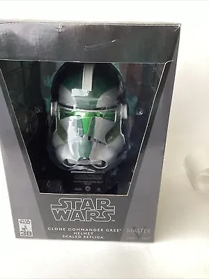 Star Wars Master Replicas Clone Commander Gree Scaled Helmet • $129.99