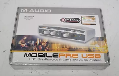 NEW Sealed M-Audio ML03-00146 MobilePre USB Bus-Powered Preamp & Audio Interface • $39.99