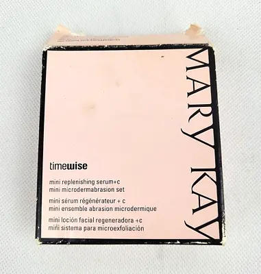 Mary Kay Timewise Mini Replenishing Serum+C & Microdermabrasion Set Expired 2017 • $9.99