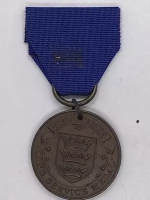 Hull Times Long Service Medal Awarded To Thomas E Jenkinson In Bronze • £24.99