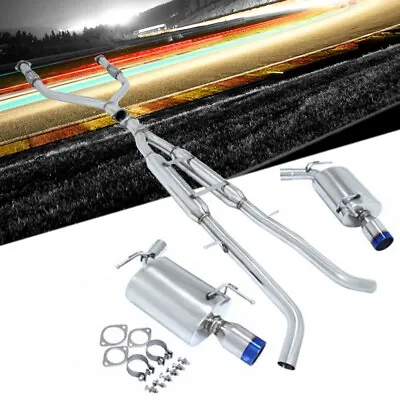 Manzo Stainless CBS Exhaust System For 07-13 Infiniti G35 G37 4D AWD RWD V36 • $612.38