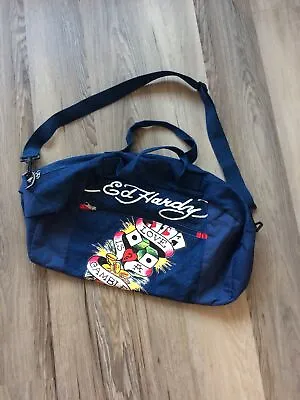 Ed Hardy Signature Tote Bag Travel Bag Duffel Bag • $26