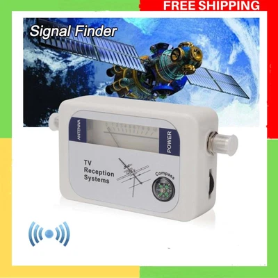 £11.45 • Buy HDTV DVB-T Finder Digital Aerial Terrestrial TV Antenna Signal Strength Meter UK
