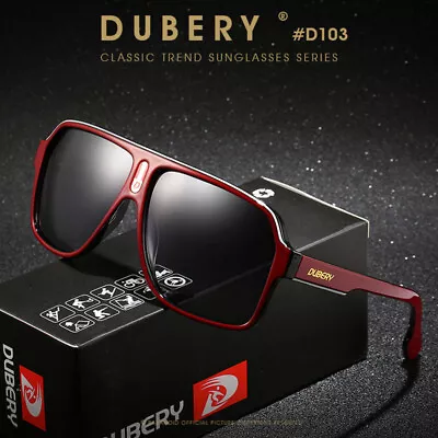 $29.99 • Buy DUBERY Brand Man Woman Sunglasses Polarized Glasses Sports Driving Fishing +Box