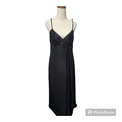 Aurelie Black Vintage Ball Gown Size 14 Princess Line (VF19) • $65