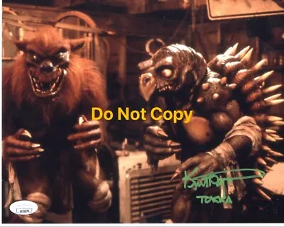 KURT BRYANT Signed 8x10 Photo TOKKA Teenage Mutant Ninja Turtles II 2 TMNT JSA • $54.99