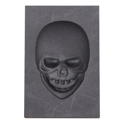 Skull Graphite Ingot Mold Crucible Mould Durable Casting Mold For Metal Melting • $11.42