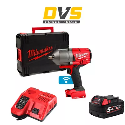 Milwaukee M18ONEFHIWF12-0 18v 1/2in FUEL ONE-KEY Impact Wrench Friction Ring 5Ah • £386.95