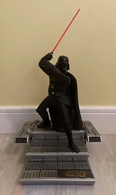 Vintage Star Wars Darth Vader Cinemacast Limited Edition Statue And Stand 1994 • £179.99