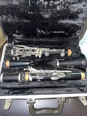 Bundy Selmer Resonite Clarinet Band Musical Instrument W/ Hard Case • $51