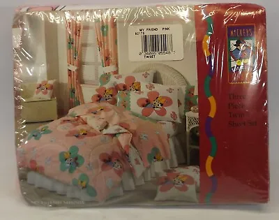 Vintage My Friend Minnie Kids 3 Piece Twin Sheet Set Minnie Mouse • $67