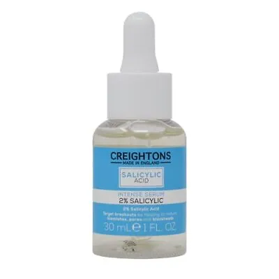 Creightons Salicylic Acid Intense Serum 2% Salicylic 30ml - Target Breakouts ... • £5